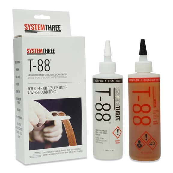 System Three T-88 Epoxy Adhesive, Pint Kit