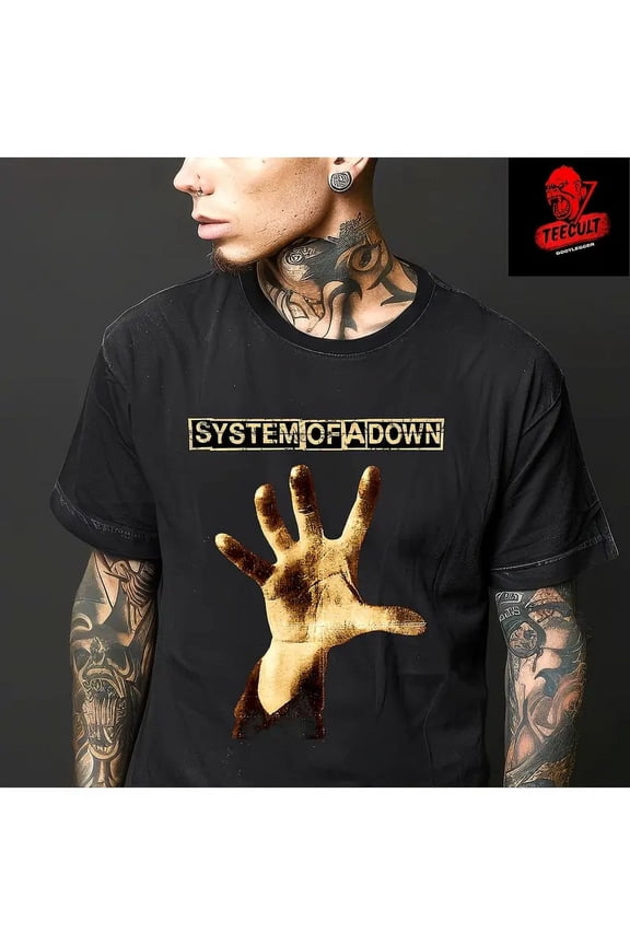 System a Heavy Metal Rock Band Music Tee Unisex Cotton T-Shirt Great Gift for Humor Lovers Short Sleeve T-shirt