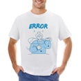 thumbnail image 1 of System-error Vintage T-shirt Mens Cotton Classic Crewneck Short Sleeve Tees Unisex White 5XL, 1 of 2