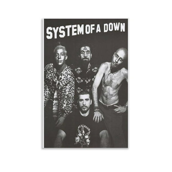System of A Down Canvas Poster Bedroom Decoration Landscape Office Valentine's Birthday Gift