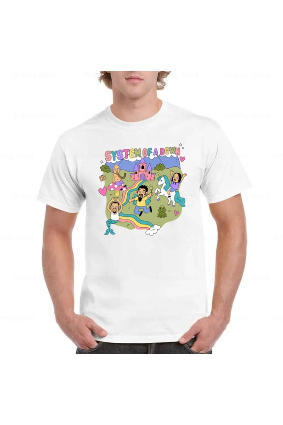 System of a Down Toxicity Rock Band Music Fan Graphic T-shirt unisex up to 5XL