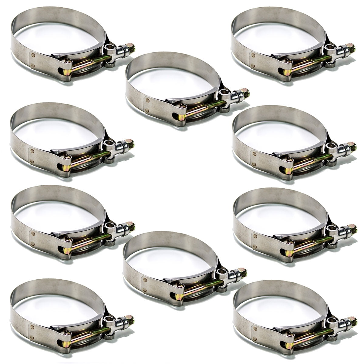 T Clamp Vibrant Performance 27820 2.25 In. Stainless Steel T-Bols Heavy ...