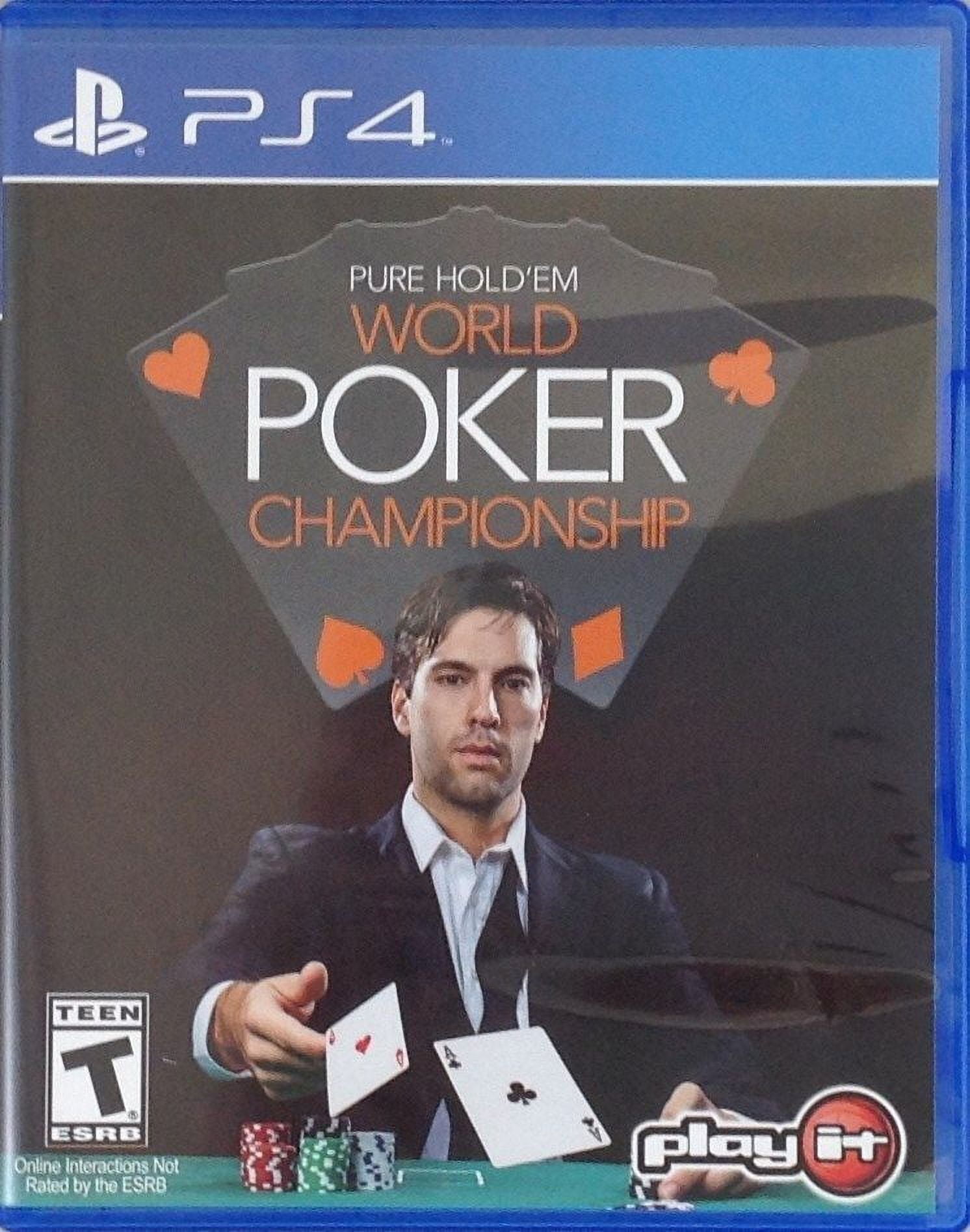 Jogo Pure Hold'em World Poker Championship PS4 PLay It com o