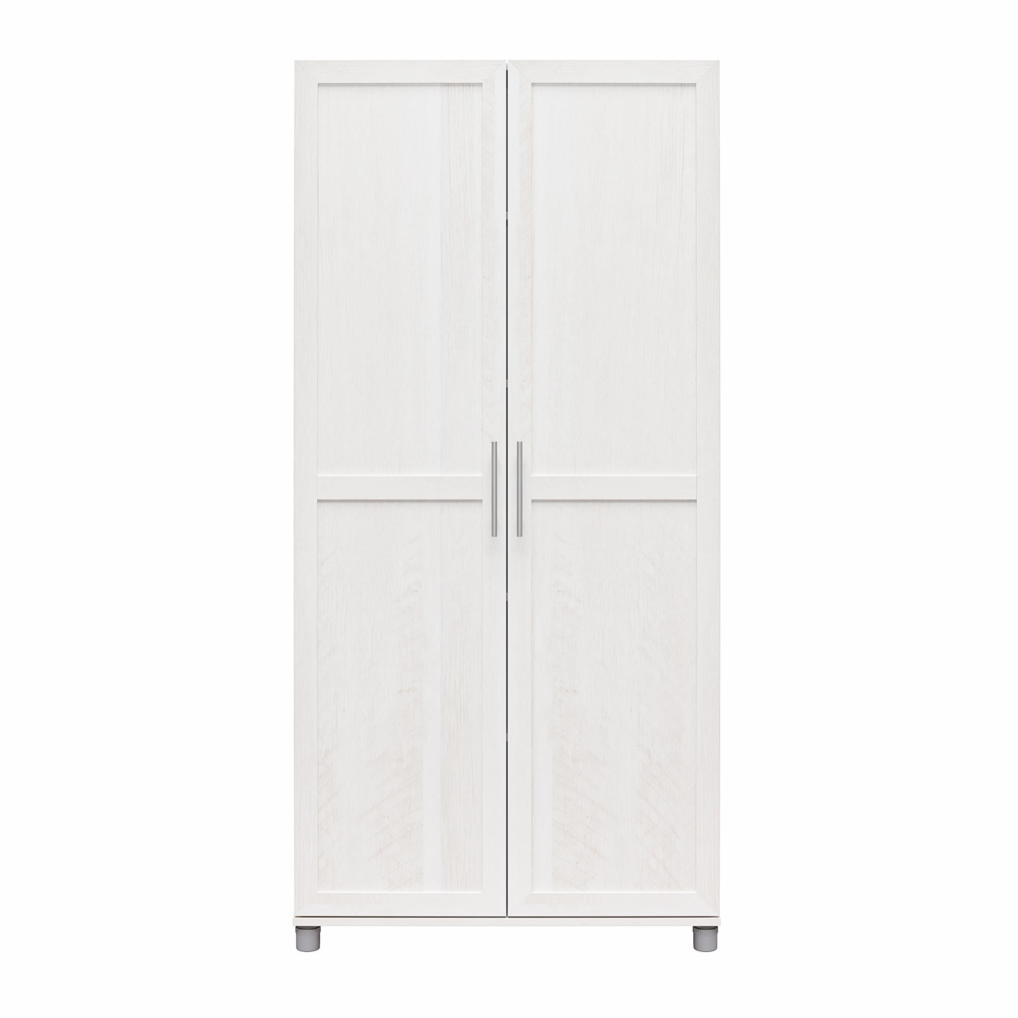 Ameriwood Home Systembuild Evolution Camberly 36" Utility Storage Cabinet Black