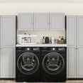 thumbnail image 1 of Systembuild Evolution Kendall 54" Wooden Wall Cabinet, Graphite Gray/Light Gray, 1 of 12