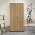 thumbnail image 1 of Systembuild Evolution Lory Framed 36" Utility Cabinet, Natural, 1 of 10