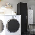 thumbnail image 1 of Systembuild Evolution Lory Framed 60" Tall Storage Cabinet, Black, 1 of 10