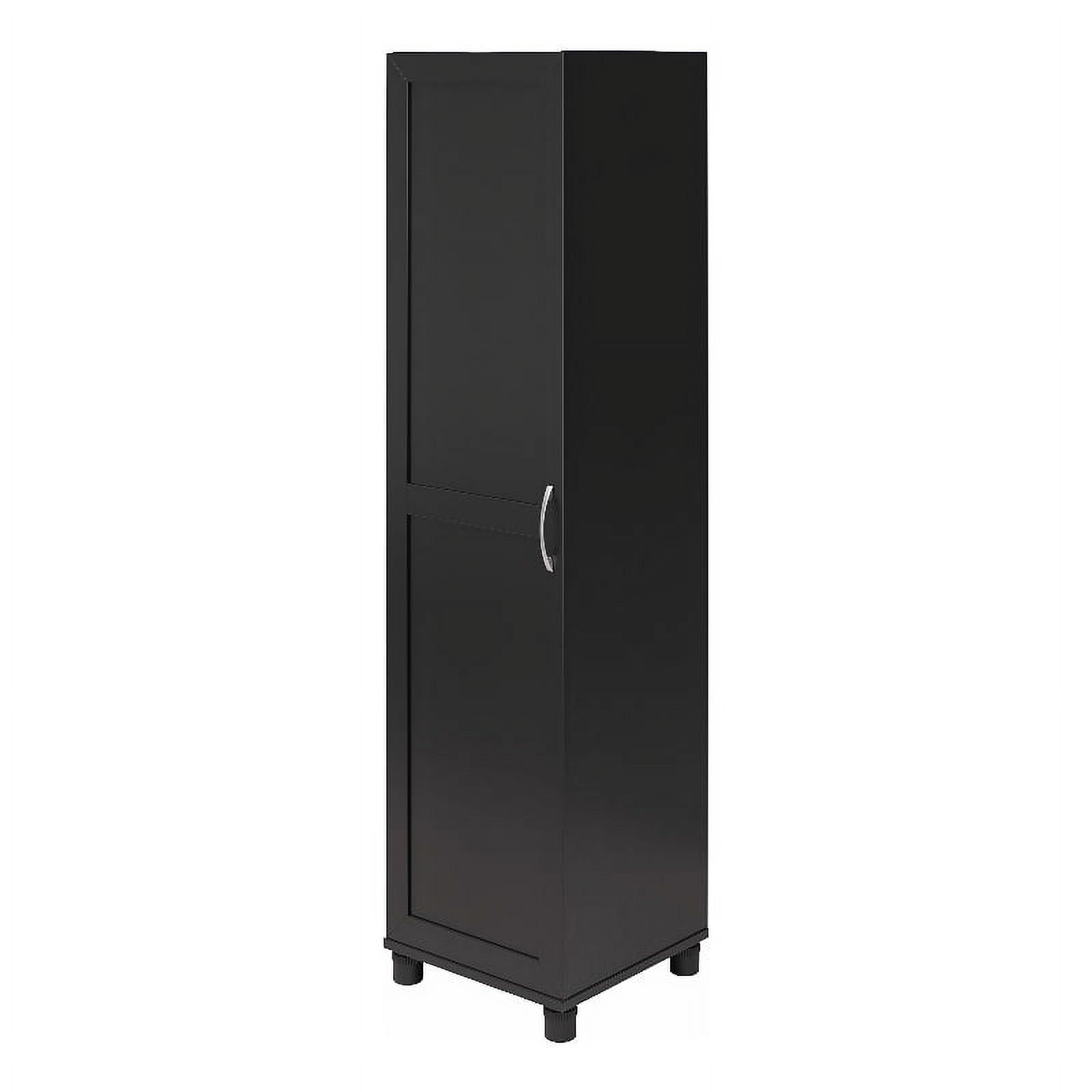 Systembuild Evolution Lory Framed 60" Tall Storage in Black
