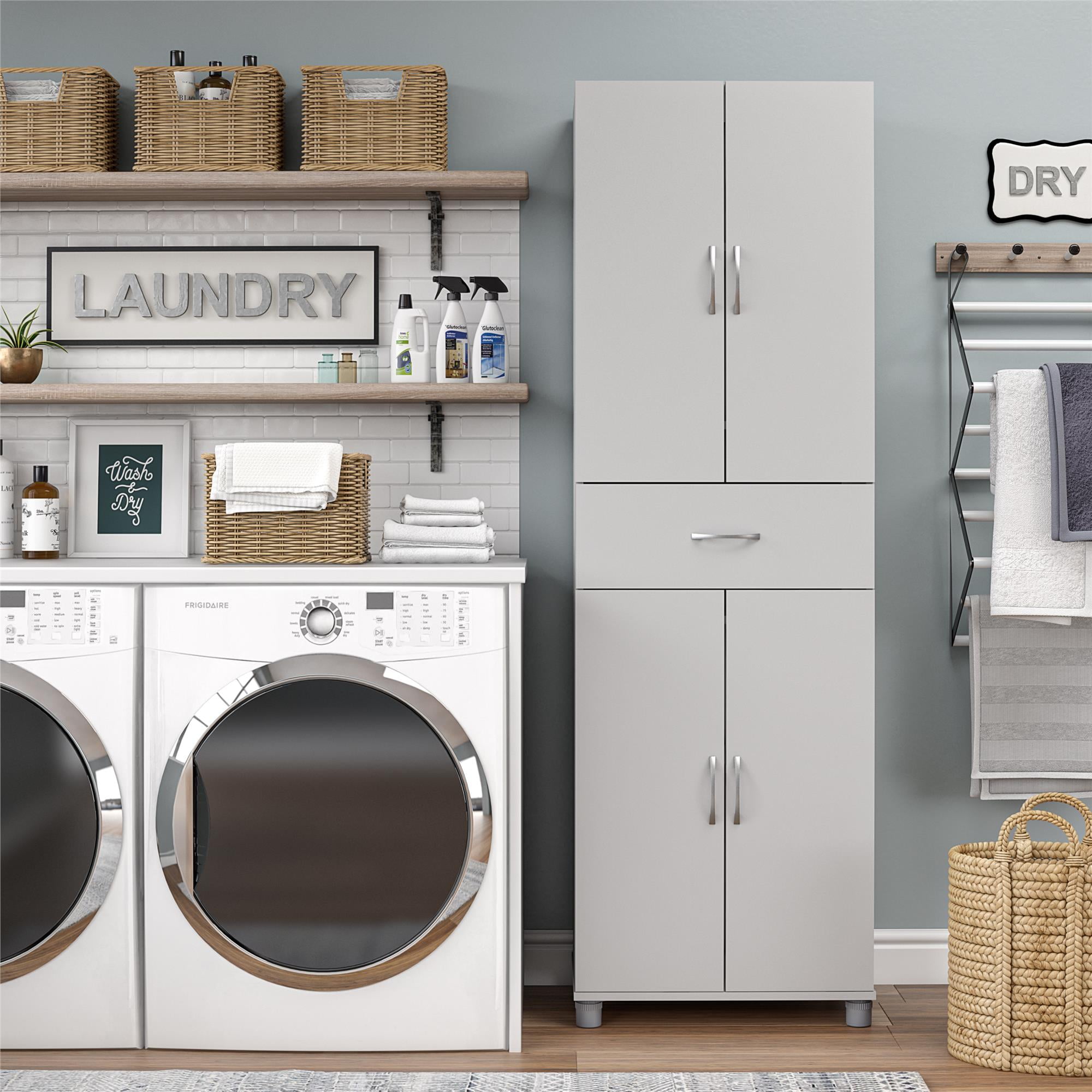 Systembuild Evolution Lory Storage with Drawer, Dove Gray