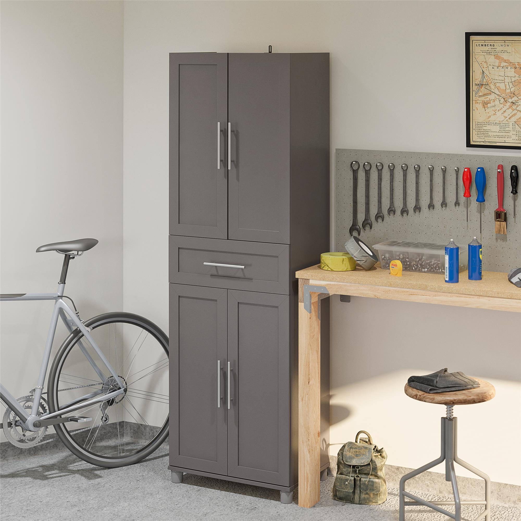 Systembuild Evolution Westford Framed 4 Door 1 Drawer Storage