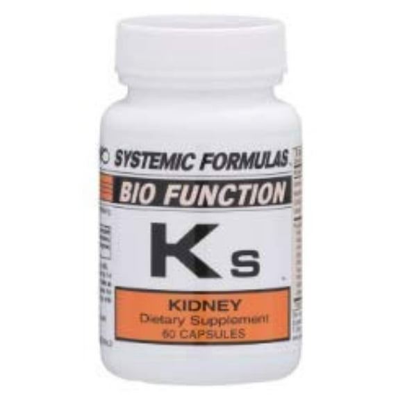 Systemic Formulas Bio Function Ks Kidney 60 Capsules