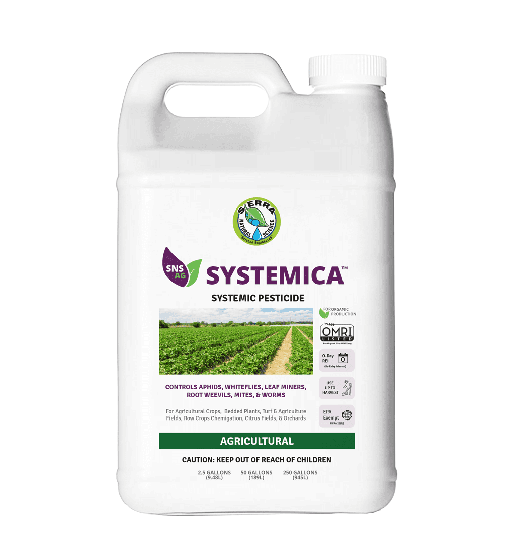 Systemica Systemic Insecticide - OMRI Listed - 2.5 Gallons Jug by Sierra Natural Science