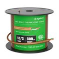 thumbnail image 1 of Syston 18/3 Thermostat Doorbell HAVC Heating Control Cable Wire, 18 AWG 3 Conductor 100% Solid Copper Conductors CL3R/FT4/CMR Riser-Rated, UV Resistant RoHS for Low Voltage Applications Use - 500FT, 1 of 9