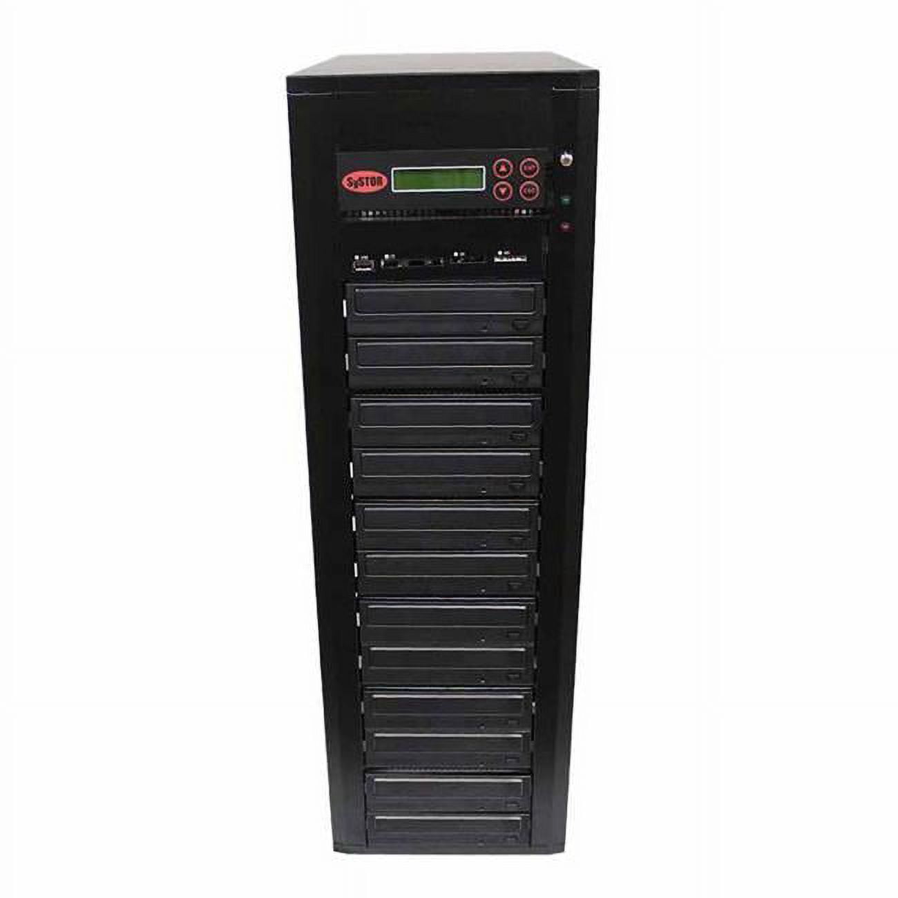 Systor 1-11 Disc Duplicator with USB SD & CF to Disc Backup Copier ...