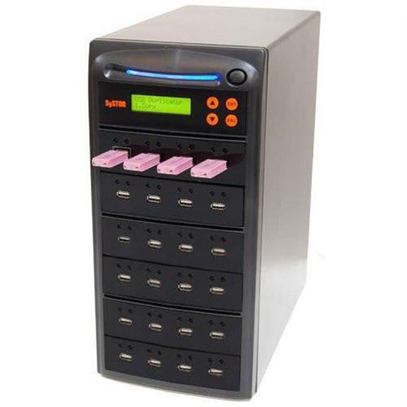 Systor   1-23 Multiple USB Thumb Drive Duplicator & USB Flash Card Sanitizer
