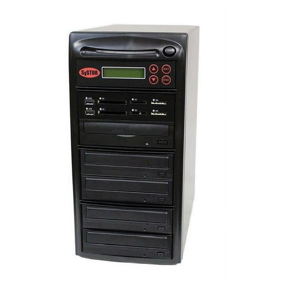 Systor   1-4 Multi-Media Center with USB  SD & CF & Disc Duplicator