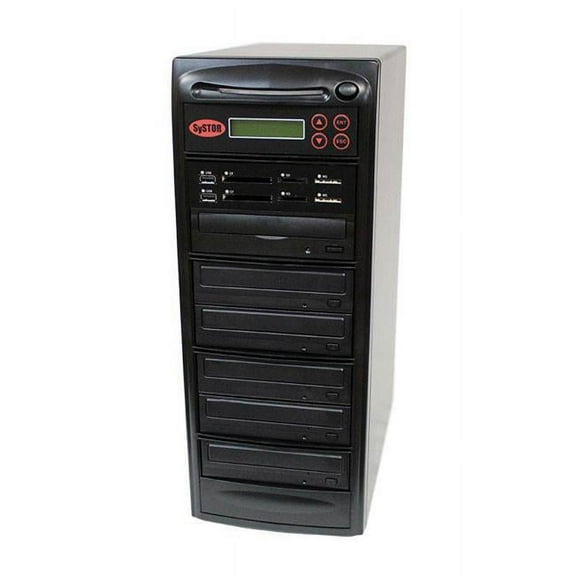Systor   1-5 Multi-Media Center with USB  SD & CF & Disc Duplicator