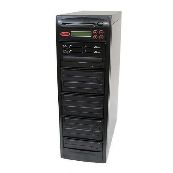 Systor 1-7 Multi-Media Center with USB SD & CF & Disc Duplicator