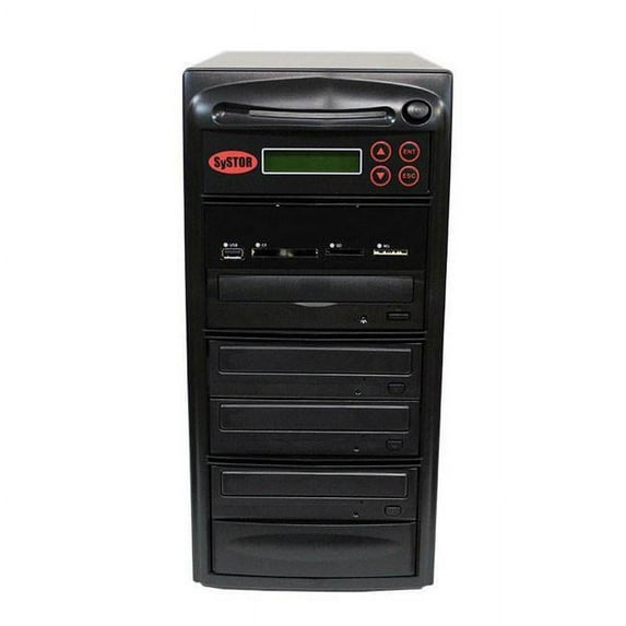 Systor MDISC-MBC-3 1-3 M-Disc Support Duplicator with USB SD & CF to Disc Backup Copier Tower