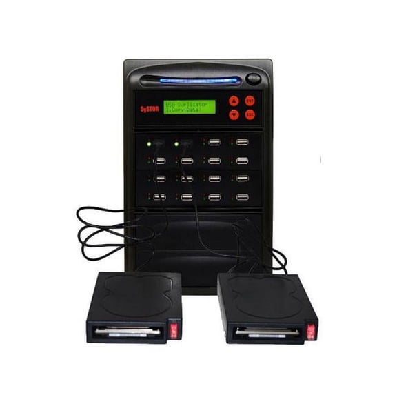 Systor SYS15EXH 1-15 High Speed Duplicator for External USB Hard Drive & USB Flash Memory Card