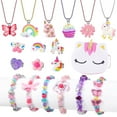 SytleCarry 19 Pcs Kids Jewelry for Kids Girls, Toddlers Necklaces