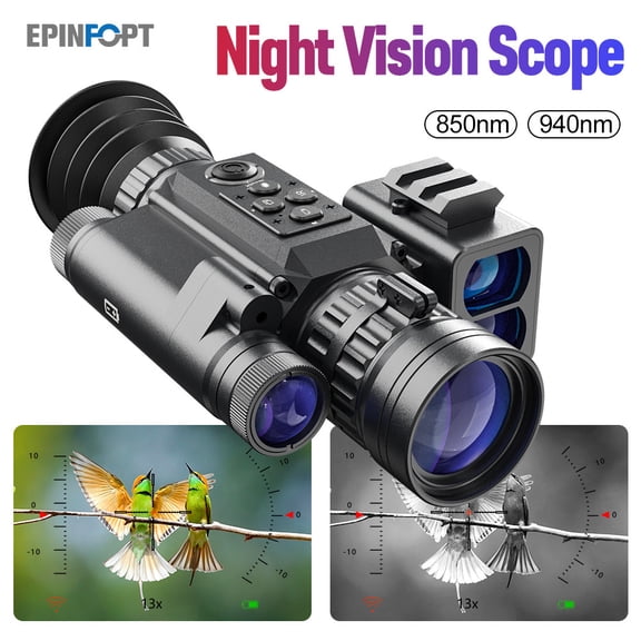 Sytong Rifle Scope HT-60 Digital Night Vision Device Withstand Mount Aiming Riflescope App WIFI Live Image Night Vision Scope