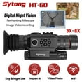 thumbnail image 1 of Sytong Rifle Scope HT-60 Digital Night Vision Device Withstand Mount Aiming Riflescope App WIFI Live Image Night Vision Scope, 1 of 8