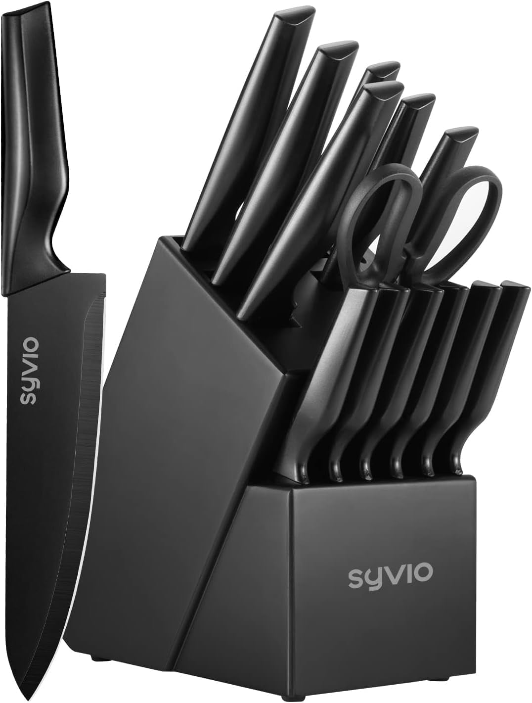 Paris Hilton 10 Piece Heart Stainless Steel Knife Block Set Pink