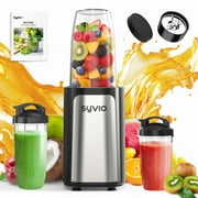 Syvio Smoothie Blender for Shakes and Smoothies, 14 Pieces Personal Blender, 3 Portal Cups, BPA-Free Juice Blender Set