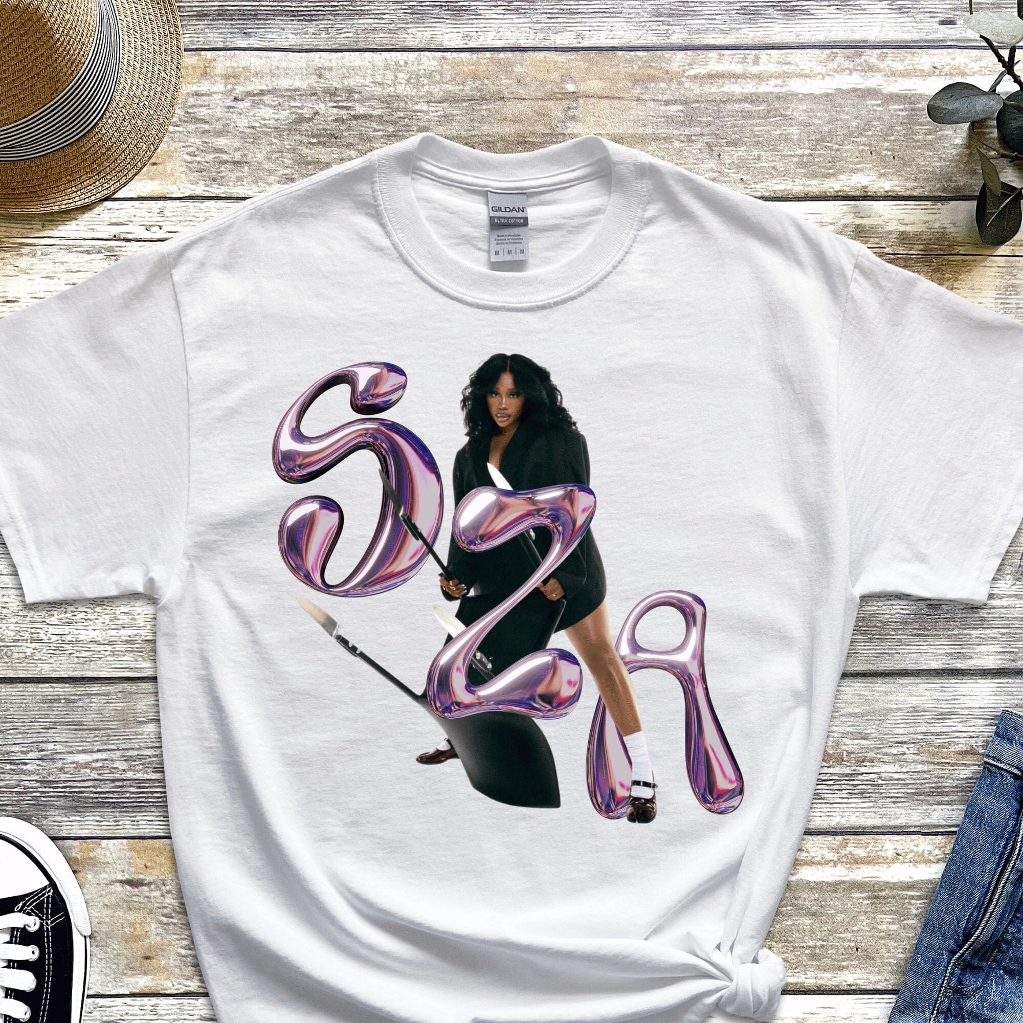 Sza Shirt, SZA SOS Tour 2023 TShirt, Retro SZA Shirt, Sza Merch, Sza