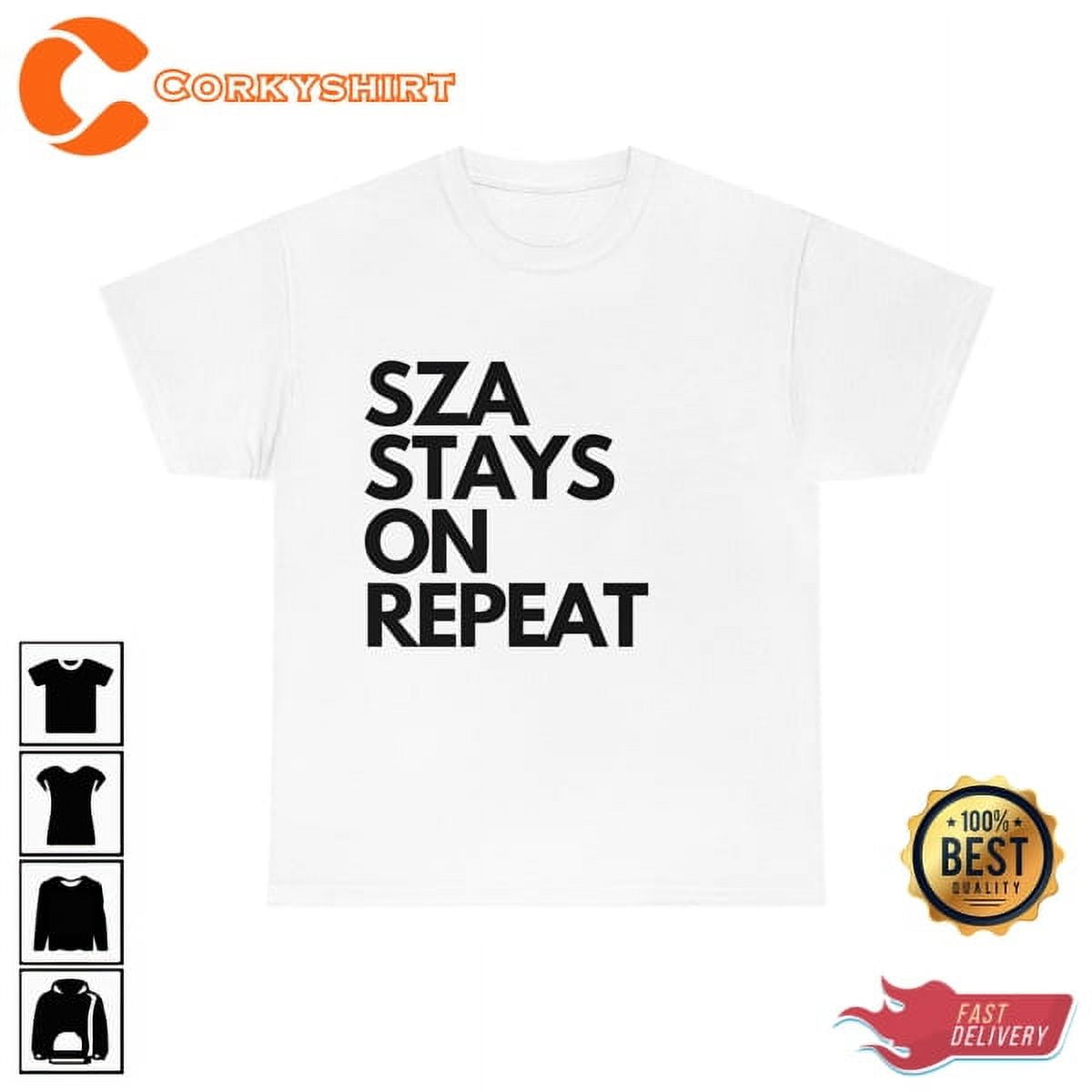 Sza Stays On Repeat Classic Unisex T Shirt