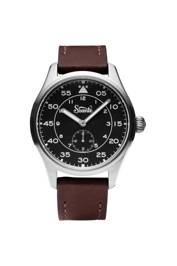 SZ 2754 Men's Heritage Aviator Quartz Brown Strap Watch