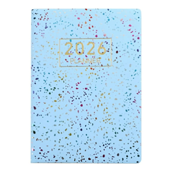 Szbaoan A7 Mini Daily Planner Notebook 2026 Organizer Portable Schedule Journal For Travel Diary Office School Use Compact Size 106x78mm Paper Included