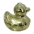 thumbnail image 1 of Szbaoan Mirror Glass Disco Duck Decoration for Home Themed Parties and Christmas Tree Ornament with Compact Sculpture Design and Inlaid Glass Material for Versatile Indoor Decorative Use, 1 of 5