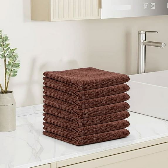Szbaoan Thickened Absorbent Dish Cloth for Kitchen Cleaning, 30x30cm Multifunctional Stain Remover Towel, Quick-Dry Durable Fabric for Household Use