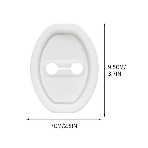 Szbaoan Thickened Car Door Lock Buckle Cover, Silicone Shock Absorber Cushion Protector, Anti-Rust Anti-Scratch Pad for Vehicle Interior, Universal Fit Easy Installation