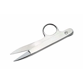 SZCO 4.5-Inch Heritage Precision Thread Nippers Professional Stainless Steel Snips Ultra-Sharp Tailoring Tool with Pouch