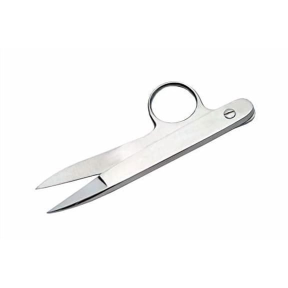 SZCO 4.5-Inch Heritage Precision Thread Nippers Professional Stainless Steel Snips Ultra-Sharp Tailoring Tool with Pouch