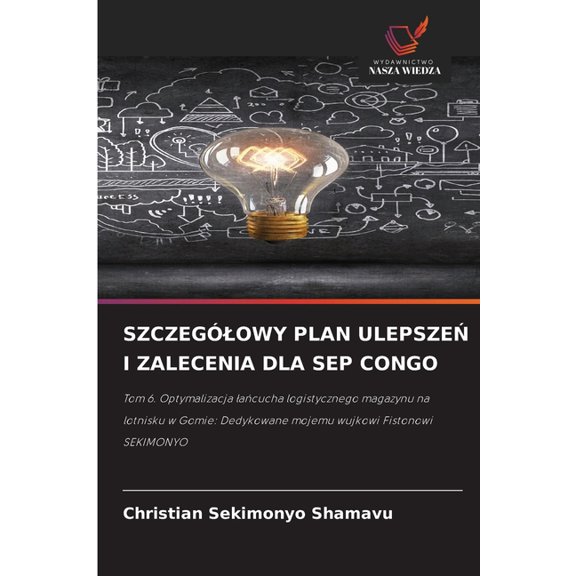 Szczeglowy Plan Ulepsze I Zalecenia Dla Sep Congo, (Paperback)