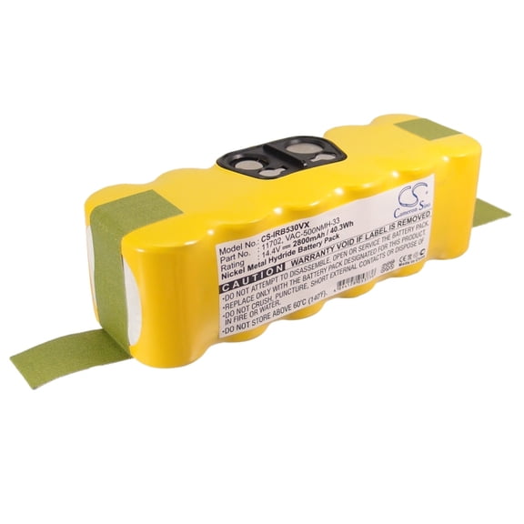 Szdcoo 11702, GD-Roomba-500, VAC-500NMH-33, 2800mAh Battery Replacement for iRobot APS 500, Roomba 500, 510, 530, 531, 532, 535, 540, 550, 560, 562, 570, 580, 595, 600