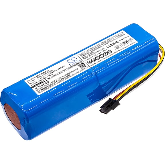 Szdcoo 5200mAh Battery Replacement for Roborock S7 MaxV, S7 MaxV Plus, S7 MaxV Ultra, S70, S75, Sweep One S50, Sweep One S51, Sweep One S55, T60, T61, T65