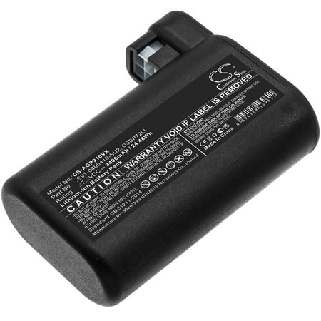 Szdcoo OSBP72LI25, 3400mAh Battery Replacement for Electrolux ERV7200DB, ERV7210TG, PI81-45WN, PI91-5BSM, PI91-5MBM, PI91-5SGM, PI91-5SSM, PI92-4ANM, PI92-4STN, RX9-2-4STN