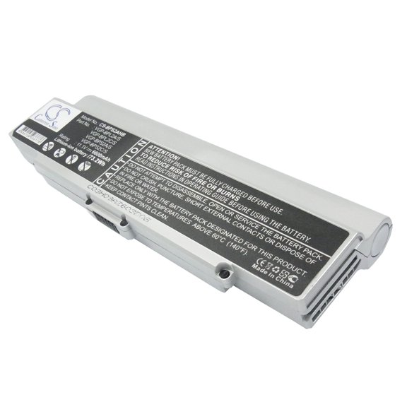 Szdcoo VGP-BPL2A/S, VGP-BPL2C/S, VGP-BPS2A/S, VGP-BPS2C/S, 6600mAh Battery