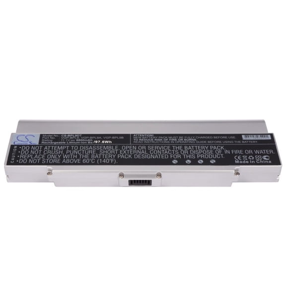 Szdcoo VGP-BPL9, VGP-BPL9A, VGP-BPL9B, 8800mAh Battery