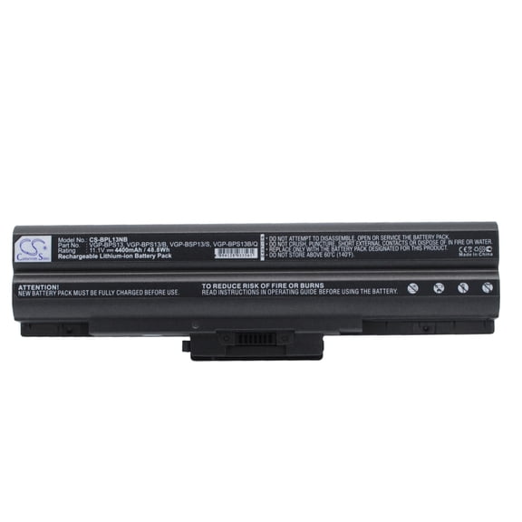 Szdcoo VGP-BPS13, VGP-BPS13/B, VGP-BPS13A/B, VGP-BPS13A/S, VGP-BPS13B/B, VGP-BPS13B/Q, VGP-BSP13/S, 4400mAh Battery