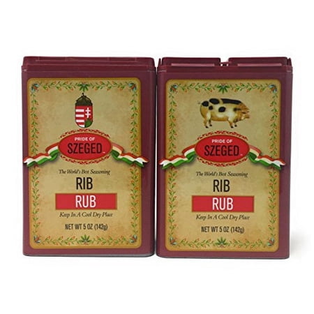 Szeged - Rib Rub / Gourmet Rub / 2 -5 Oz. Tins