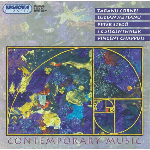Szego / Taranu,Cornel - Contemporary Music - Music & Performance - CD