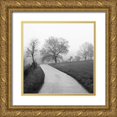thumbnail image 1 of Szilagyi, Ily 15x15 Gold Ornate Wood Framed with Double Matting Museum Art Print Titled - Foggy Afternoon, 1 of 4