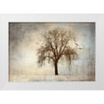 thumbnail image 1 of Szilagyi, Ily 24x18 White Modern Wood Framed Museum Art Print Titled - Treehouse, 1 of 4