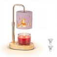 thumbnail image 1 of Sziqiqi Pink Easter Bunny Wax Warmer Lamp with Timer Dimmable Light: Adjustable Height Flameless Candle Melter for Spring Home Decor Gift for Women, 1 of 7
